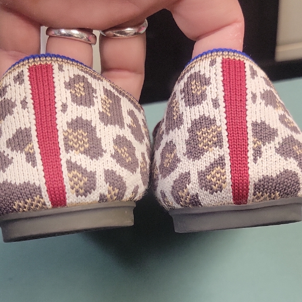 Rothy's Leopard Print Women's Loafers - Picture 3 of 4